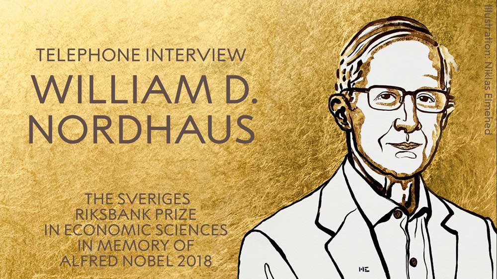 노벨상을 받은 기후경제학자, 윌리엄 노드하우스