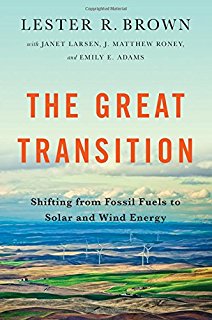 Lester Brown의 저서 『에너지 대전환 The Great Transition: Shifting from Fossil Fuels to Wind and Solar Energy』 
사진출처 :  wikipedia  